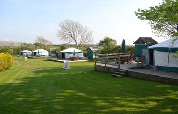 Yurt 1, East Thorne, Bude Holiday Cottage