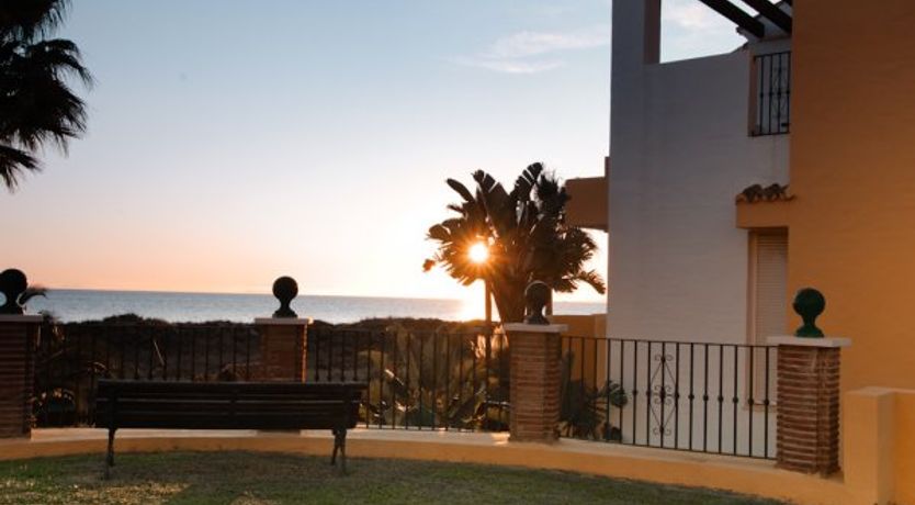 Photo of First line on the beach