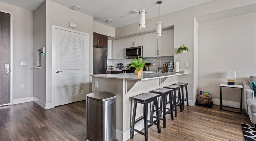 Photo of Teal and Pebble Grey