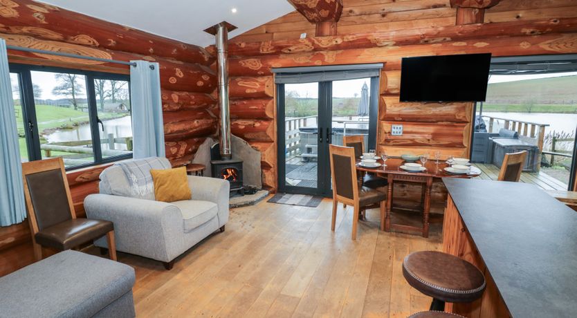 Photo of Cedar Cabin at Salford Court Farm Fishing Cabins