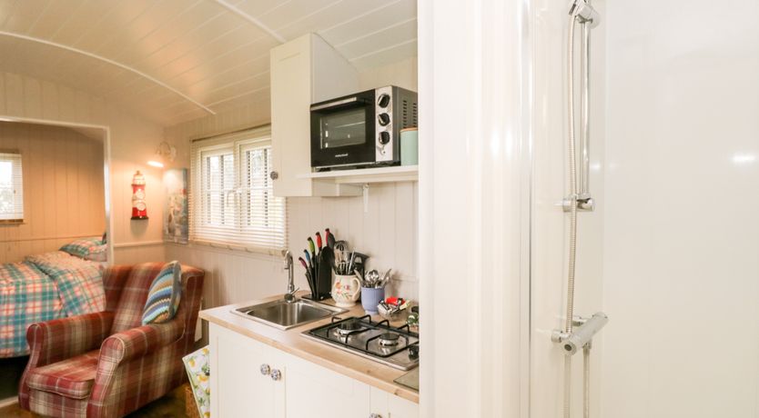 Photo of Seashore Shepherds Hut @ Moat Farm