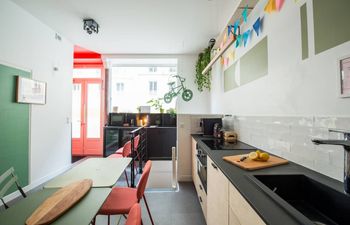 Riding A Bike Apartment