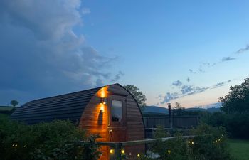 Embden Pod at Banwy Glamping Holiday Cottage