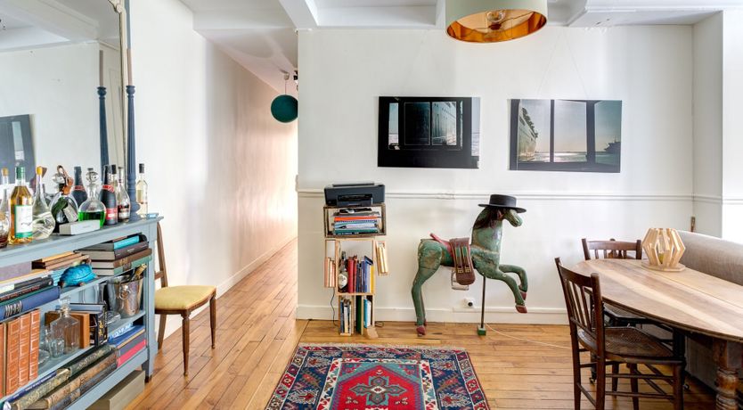 Photo of Louis and Robot