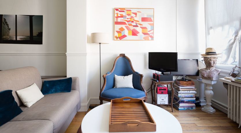 Photo of Louis and Robot