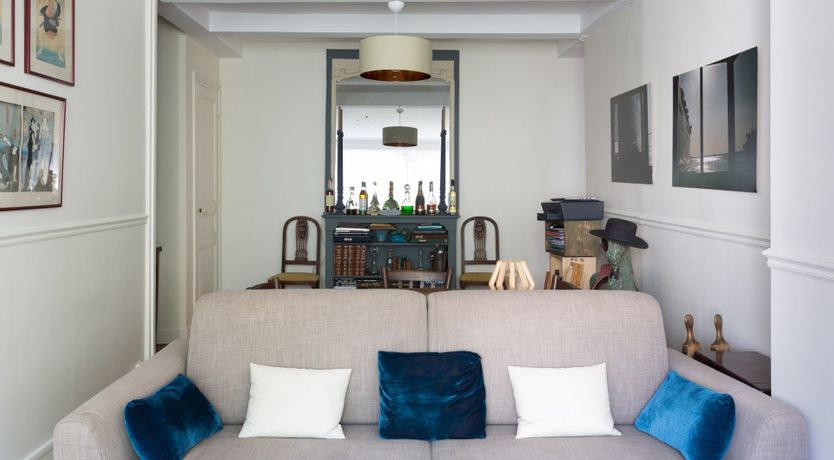 Photo of Louis and Robot