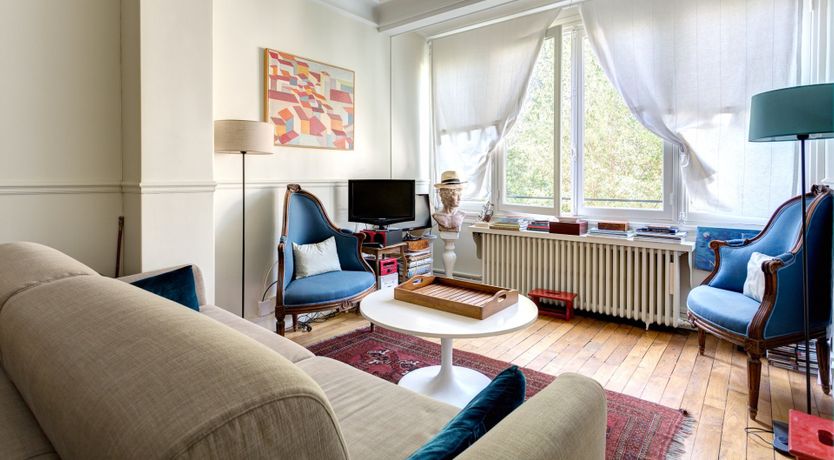 Photo of Louis and Robot