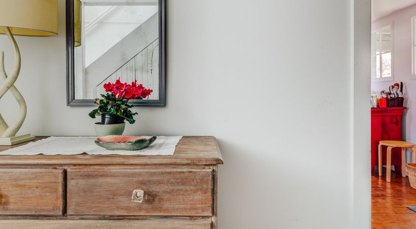 Photo of Sunflowers & Wisteria