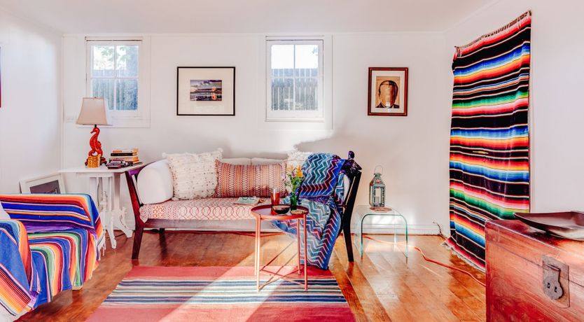 Photo of Sunflowers & Wisteria
