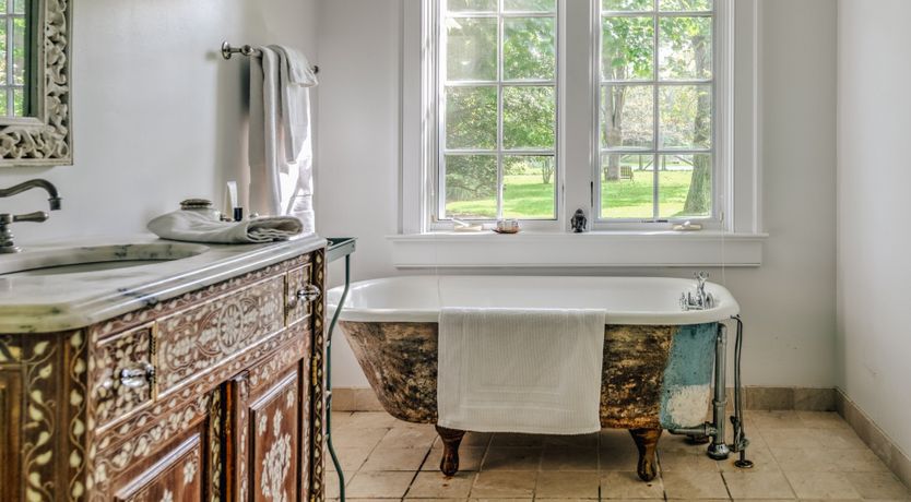 Photo of Sunflowers & Wisteria