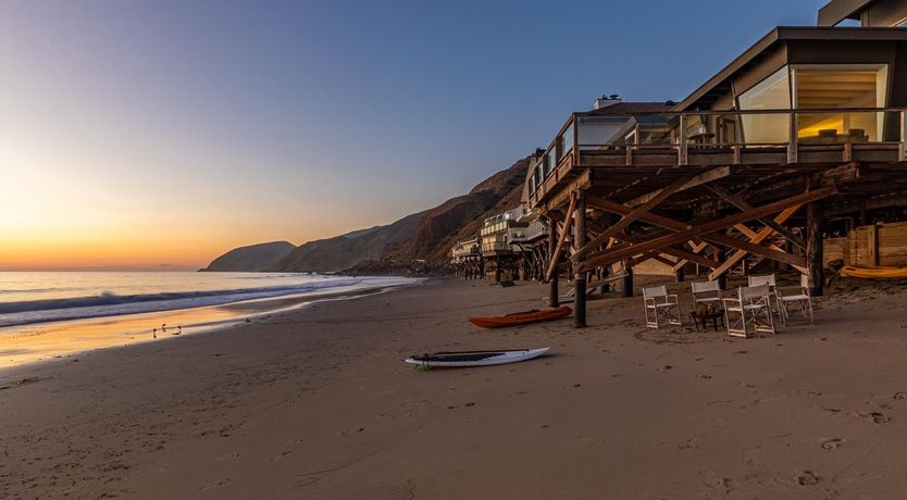 Photo of Dolphins at Dusk