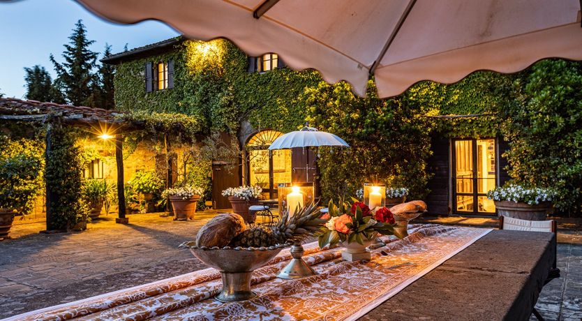 Photo of A Cypress Tree in the Lemon Grove