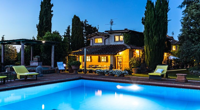 Photo of A Cypress Tree in the Lemon Grove