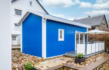 Tiny Haus Westerwald 16 Blue Holiday Home