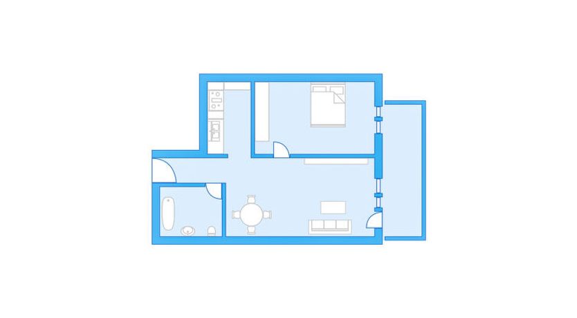 Photo of Allod Park Haus B 202 Apartment 57