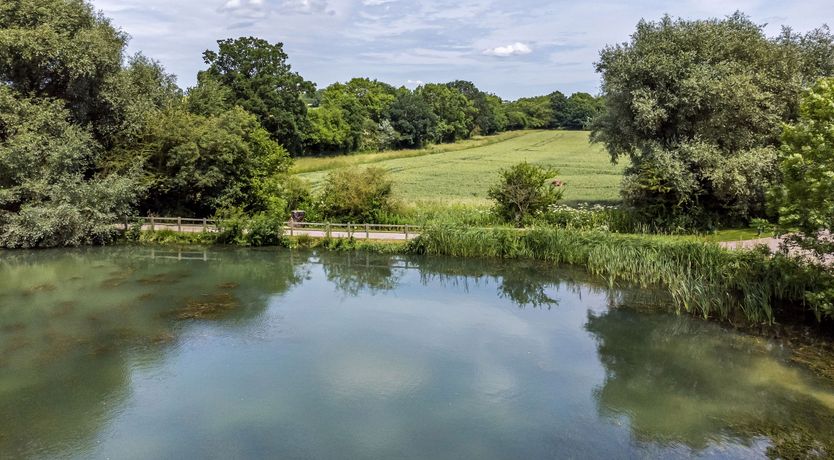 Photo of The Shepherds Hut at Bridge Lake Farm & Fishery