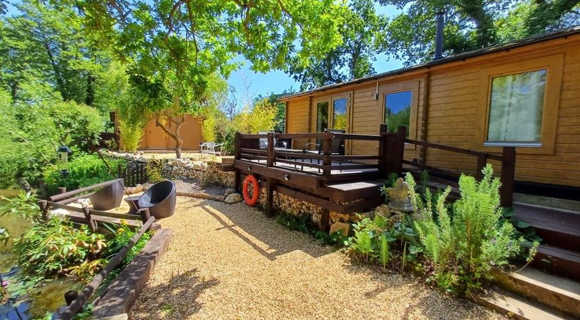 Photo of Log Cabin in Isle of Wight