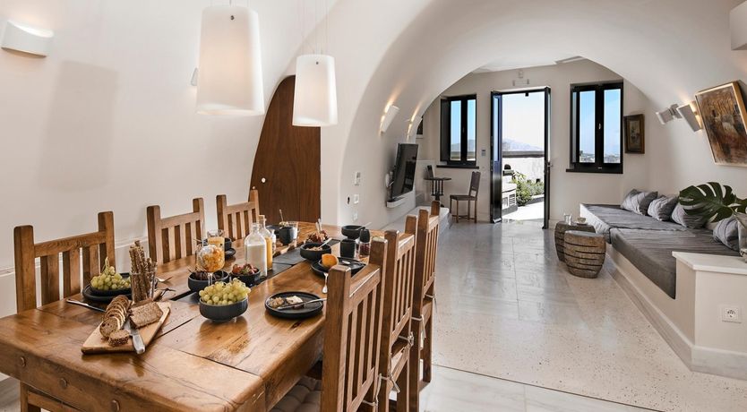 Photo of Blue Domes & Bougainvillaea