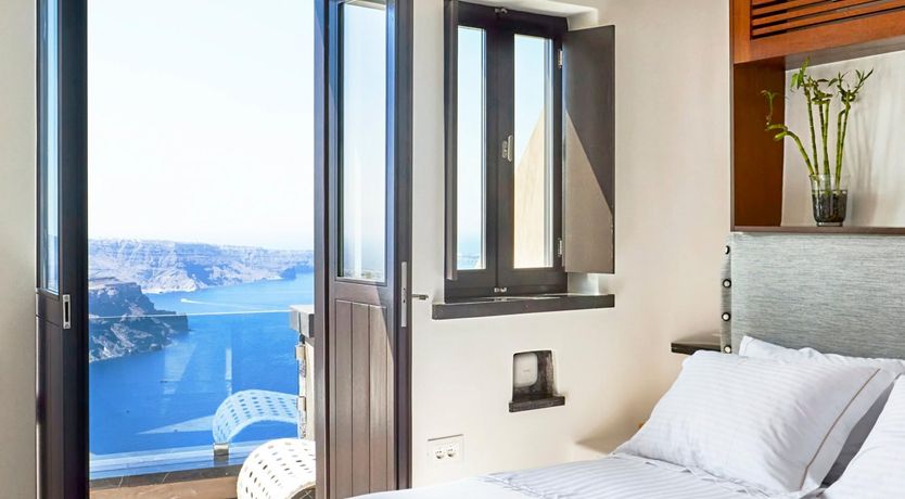 Photo of Blue Domes & Bougainvillaea