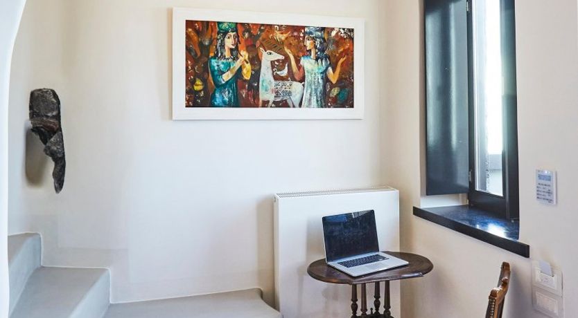 Photo of Blue Domes & Bougainvillaea