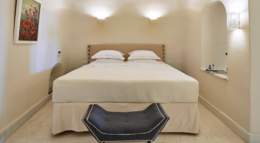 Photo of Blue Domes & Bougainvillaea