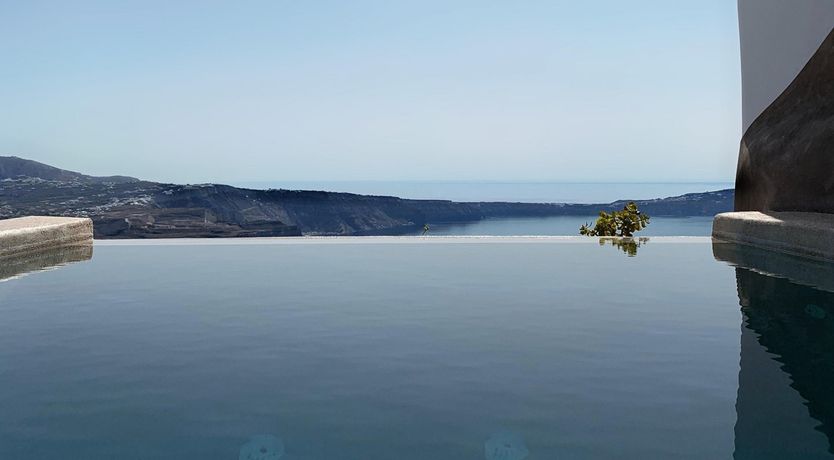 Photo of Blue Domes & Bougainvillaea