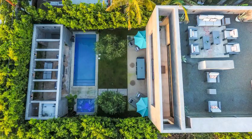 Photo of Sunset over the Palm Trees