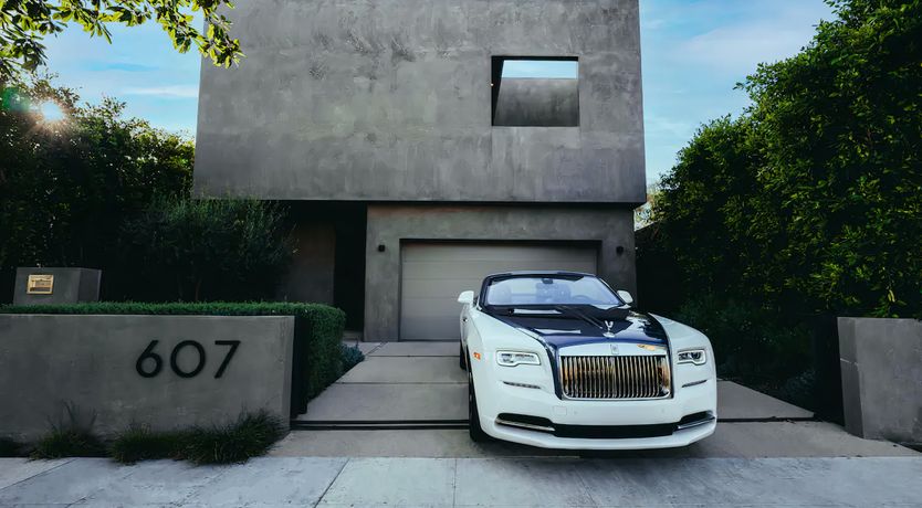 Photo of Sunset over the Palm Trees