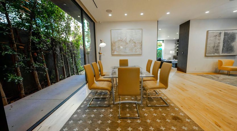 Photo of Sunset over the Palm Trees