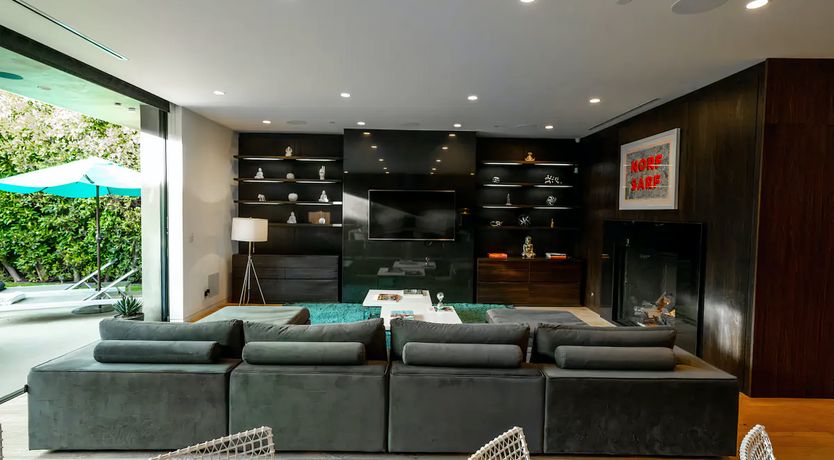 Photo of Sunset over the Palm Trees