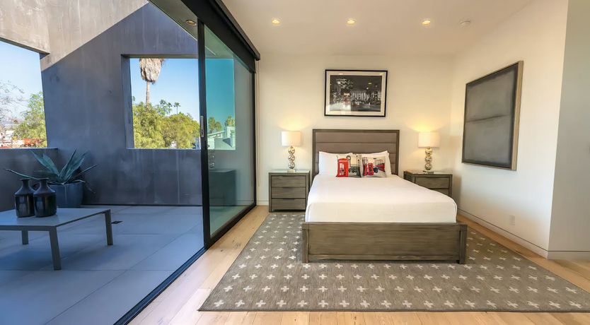 Photo of Sunset over the Palm Trees