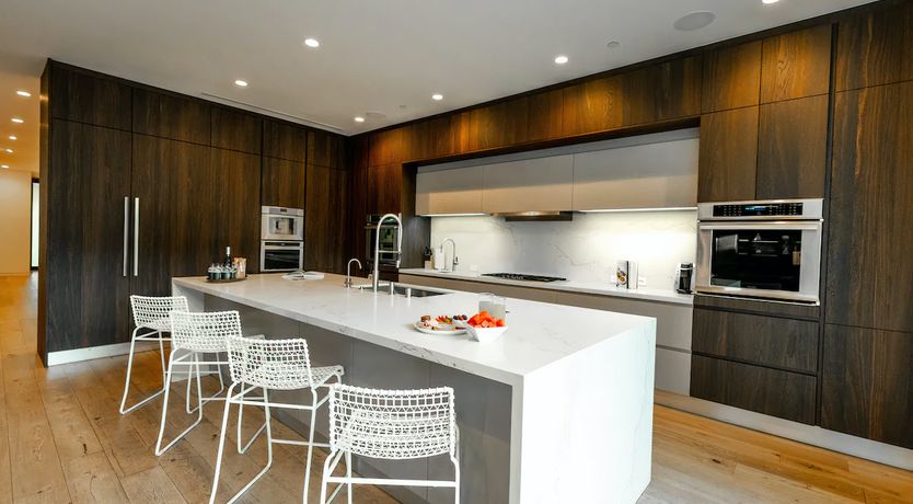 Photo of Sunset over the Palm Trees