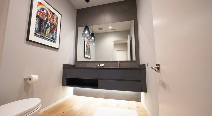 Photo of Sunset over the Palm Trees