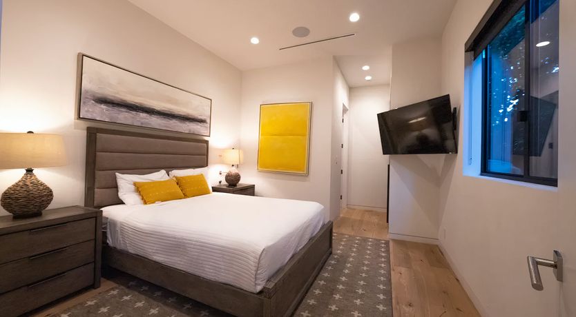 Photo of Sunset over the Palm Trees