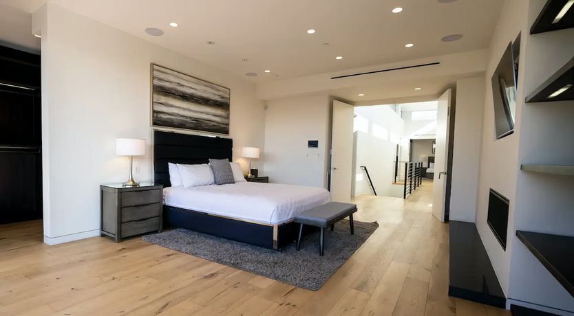 Photo of Sunset over the Palm Trees