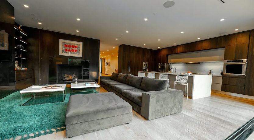 Photo of Sunset over the Palm Trees