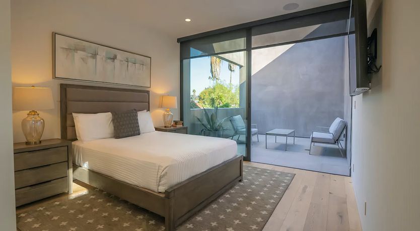 Photo of Sunset over the Palm Trees