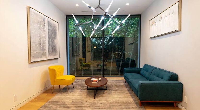 Photo of Sunset over the Palm Trees