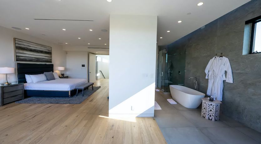 Photo of Sunset over the Palm Trees