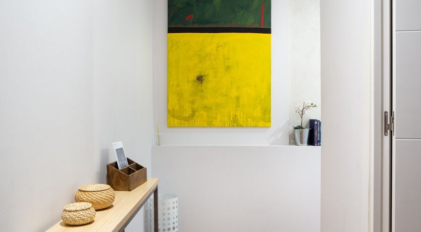 Photo of Yellow Brushwork