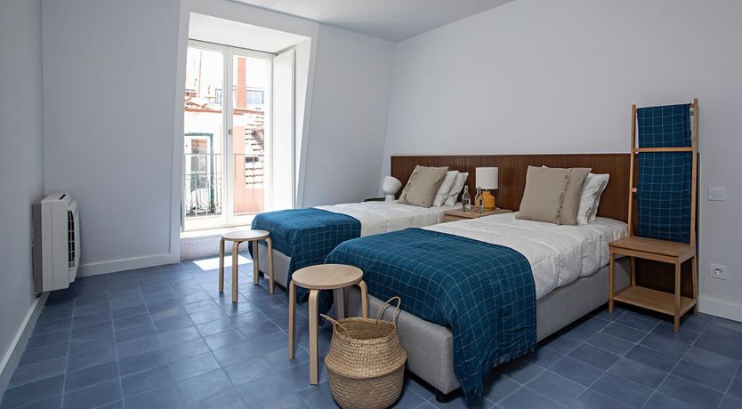 Photo of Blue Footprints