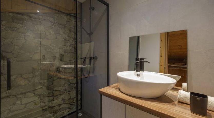 Photo of Snowflakes & Pines