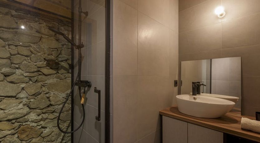 Photo of Snowflakes & Pines