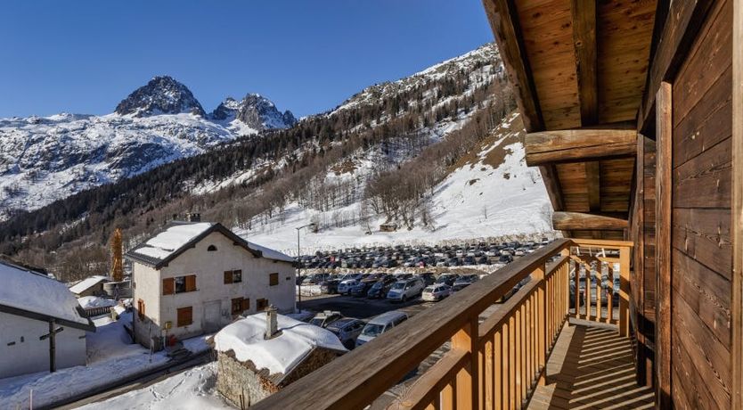 Photo of Snowflakes & Pines