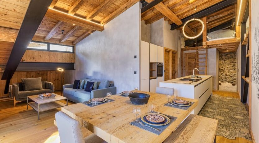 Photo of Snowflakes & Pines