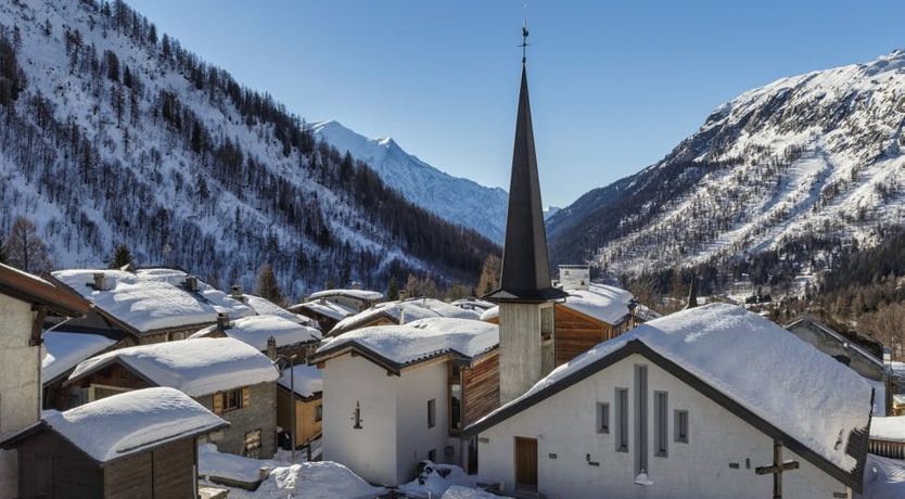 Photo of Snowflakes & Pines