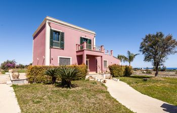 Electric Pink Castle Villa