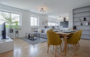 Heels on Herringbone Apartment