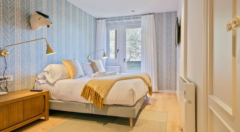 Photo of Silhouetted Pines