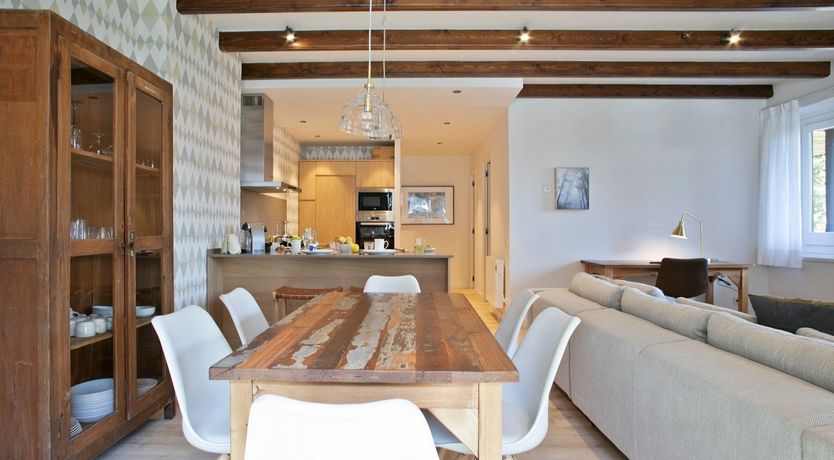 Photo of Silhouetted Pines